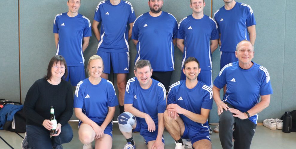 Die Sieger des Lehrer-volleyballtuniers