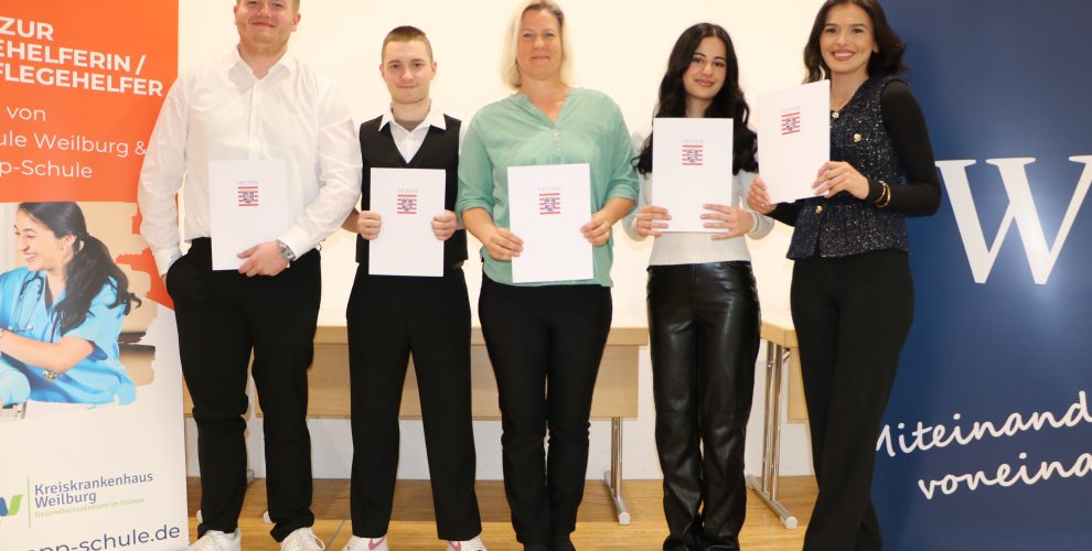 Erster Altenpflegehilfe-Kurs der Kooperationspartner erfolgreich beendet